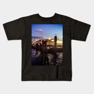 Seaport, Manhattan, NYC Kids T-Shirt